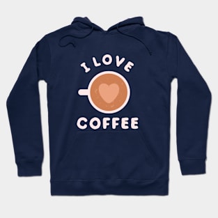 I love coffee and caffeine Hoodie